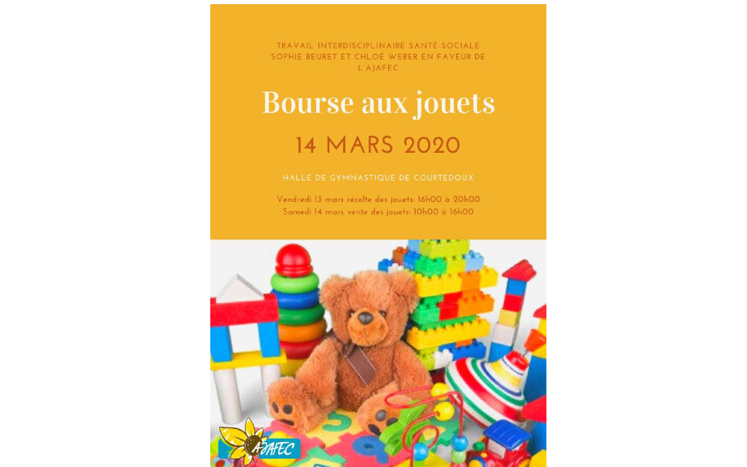 14 mars 2020 – Bourse aux jouets