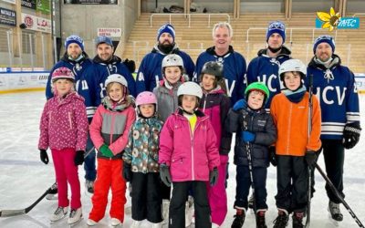 8 janvier 2022 – Après-midi patinoire avec les joueurs du HC Vendlincourt