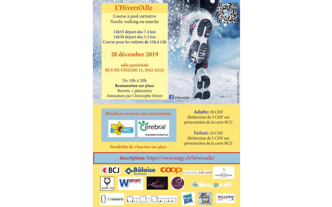 L’Hivern’Alle – Course à pied caritative
