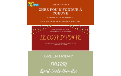 Green Friday pour l&rsquo;AJAFEC
