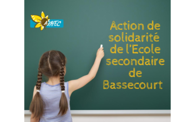Action de solidarité de l&rsquo;Ecole secondaire de Bassecourt