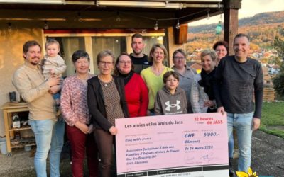 24 mars 2023 – Don en faveur de l&rsquo;AJAFEC par les amies et les amis du Jass