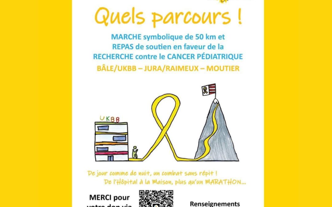 8 et 9 septembre 2023 – Marche nocturne UKBB – Raimeux en faveur de l’AJAFEC 8 et 9 septembre 2023 –
